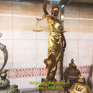 tượng nữ thần công lý, nữ thần công lý bằng đồng, tượng Lady Justice, Lady Justice