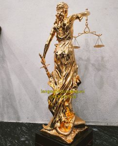 tượng nữ thần công lý, nữ thần công lý bằng đồng, nữ thần công lý