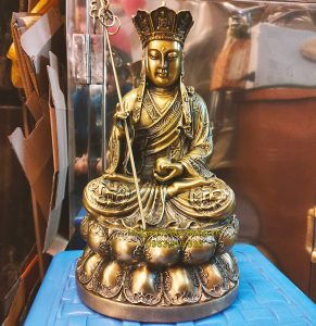 địa tạng, phật địa tạng, tượng địa tạng, tượng địa tạng bằng đồng, địa tạng vương bồ tát
