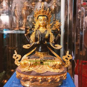 tượng phật, tượng phật bằng đồng, tượng quan âm, tượng quan âm tứ thủ