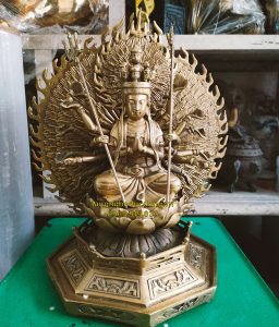 thiên thủ thiên nhãn, tượng phật, tượng phật bằng đồng, tượng đồng
