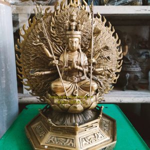 thiên thủ thiên nhãn, tượng phật, tượng phật bằng đồng, tượng đồng