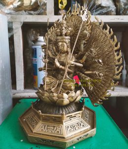 thiên thủ thiên nhãn, tượng phật, tượng phật bằng đồng, tượng đồng