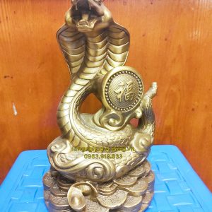 rắn đồng, rắn bằng đồng, tượng rắn bằng đồng, tượng rắn đồng vàng