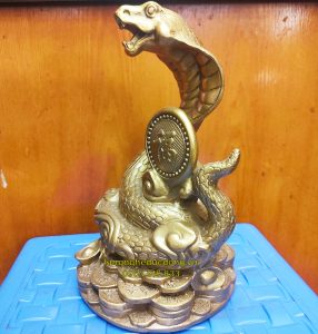 rắn đồng, rắn bằng đồng, tượng rắn bằng đồng, tượng rắn đồng vàng