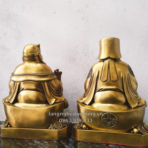 thần tài thộ địa, tượng thần tài, tượng thổ địa ,thần tài bằng đồng, thổ địa bằng đồng